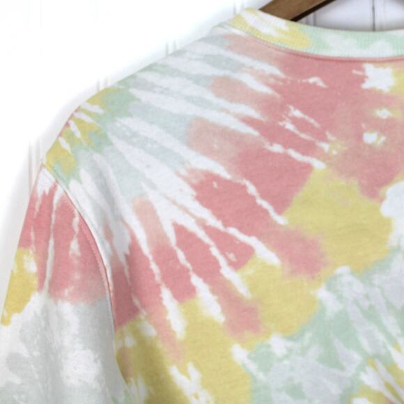Nickelodeon Rugrats Womens XS Sweatshirt Tie Dye Oversized‎ Cartoon Pastel Retro - Picture 3 of 9